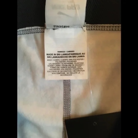 Nike Pro Women Leggings Peach, Black, Gray, White Size M - Picture 6 of 7